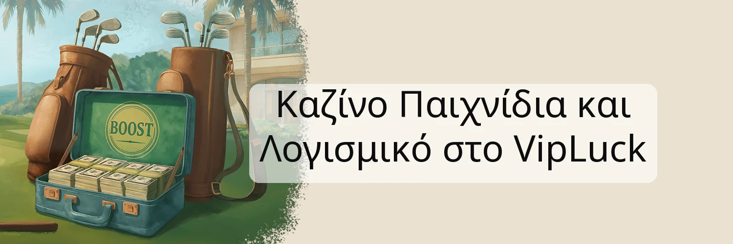 Καζίνο Παιχνίδια και Λογισμικό στο VipLuck Καζίνο Παιχνίδια και Λογισμικό στο VipLuck
